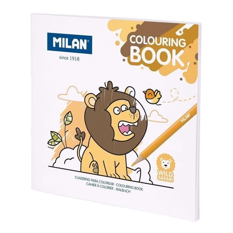 ⁨Kolorowanka Dzikie safari MILAN⁩ w sklepie Wasserman.eu