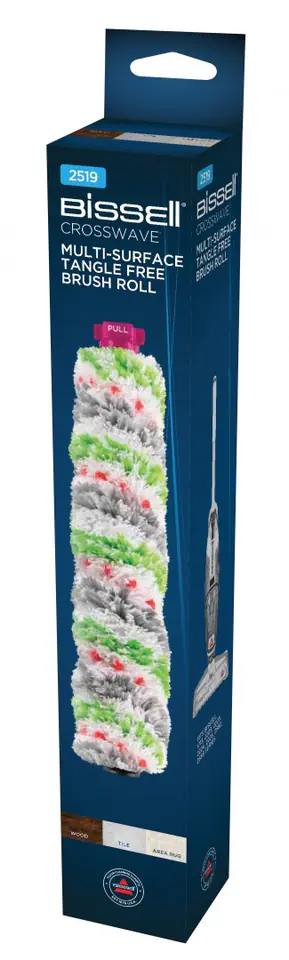 ⁨Bissell Multi-Surface Tangle Free Pet Brush Roll for CrossWave, Stick Vacuum Accessories 1 pc(s)⁩ at Wasserman.eu