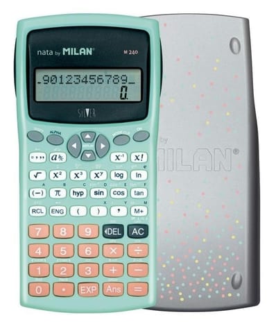 Kalkulator naukowy 240 funkcji silver MILAN w sklepie Wasserman.eu