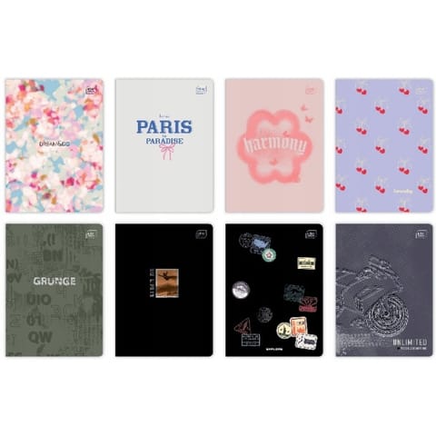 ⁨Zeszyt A5 60k kratka 70g UV Mix INTERDRUK⁩ w sklepie Wasserman.eu