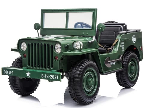 ⁨Auto na akumulator 3os J E E P Willys pilot PA0249⁩ w sklepie Wasserman.eu