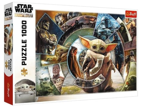 ⁨Puzzle 1000 Star Wars Podróż Grogu TREFL⁩ w sklepie Wasserman.eu