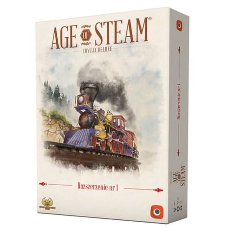 ⁨GRA AGE OF STEAM: ROZSZERZENIE NR1 dodatek - PORTAL GAMES⁩ w sklepie Wasserman.eu