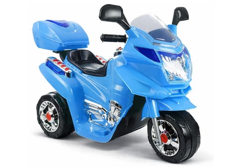 ⁨Motor Na Akumulator HC8051 Dla Dzieci Niebieski Światła Led Dźwięki⁩ w sklepie Wasserman.eu