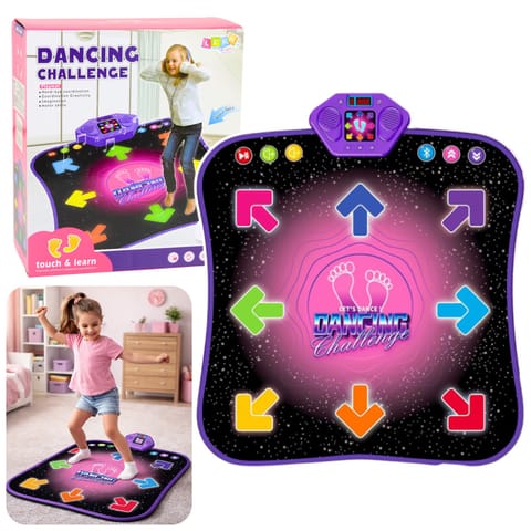 ⁨Mata Taneczna Muzyczna Bluetooth 5 Trybów 8 Strzałek 3 Poziomy Trudności⁩ w sklepie Wasserman.eu