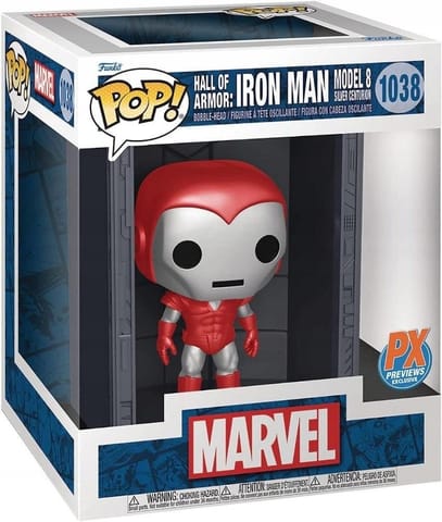 ⁨Figurka Funko POP Marvel Deluxe Iron Man⁩ w sklepie Wasserman.eu