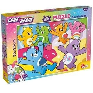⁨Troskliwe misie puzzle dwustronne m-plus 48el⁩ w sklepie Wasserman.eu