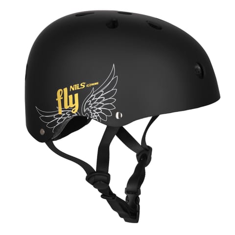 ⁨MTW001 FLY KASK ZŁOTY XS(48-52CM) NILS EXTREME⁩ w sklepie Wasserman.eu