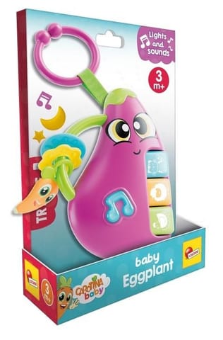 ⁨Grzechotka interaktywna Bakłażan⁩ w sklepie Wasserman.eu