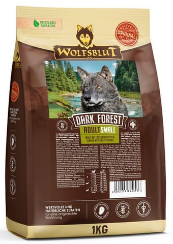⁨Wolfsblut Dog Dark Forest Small - dziczyzna i bataty 1kg⁩ w sklepie Wasserman.eu