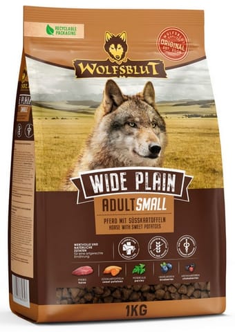 ⁨Wolfsblut Dog Wide Plain Small - konina i bataty 1kg⁩ w sklepie Wasserman.eu