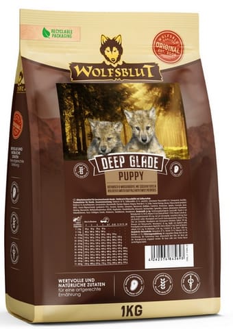 ⁨Wolfsblut Dog Deep Glade Puppy - jeleń i bawół 1kg⁩ w sklepie Wasserman.eu