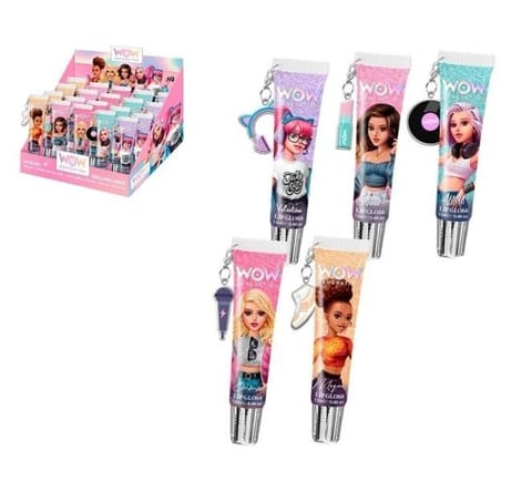 ⁨Błyszczyk do ust z zawieszką WOW MIX⁩ w sklepie Wasserman.eu