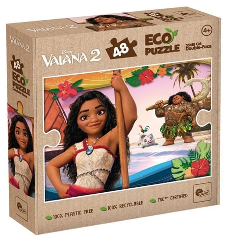 ⁨Puzzle 48 Vaiana 2 Eko dwustronne⁩ w sklepie Wasserman.eu