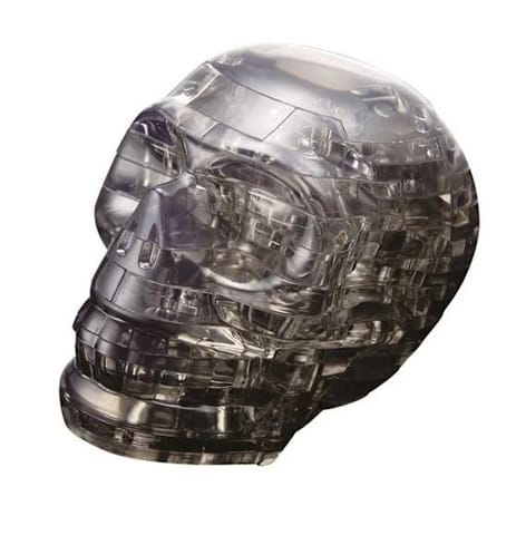 ⁨Crystal puzzle Czaszka (czarna)⁩ w sklepie Wasserman.eu