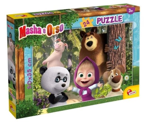 ⁨Puzzle Plus 24 Masza i Niedźwiedź 2⁩ w sklepie Wasserman.eu