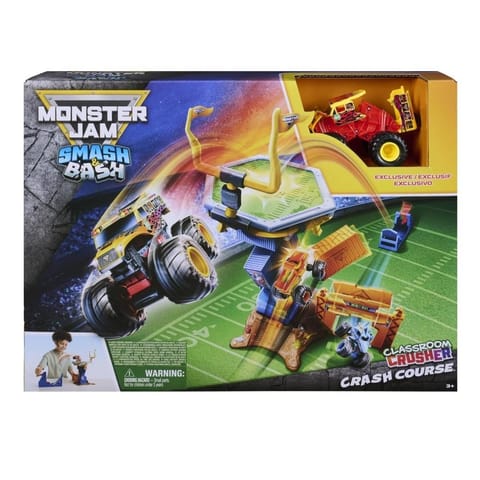 ⁨Monster Jam: Zestaw Smash&Bash⁩ w sklepie Wasserman.eu