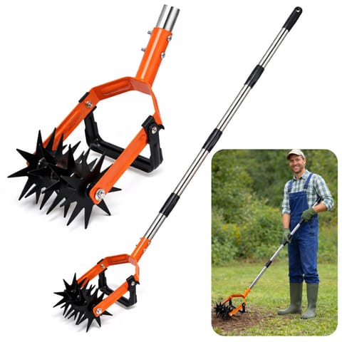 ⁨Opielacz Ogrodowy Obrotowy Do Pielenia Spulchniania Gleby Regulowany⁩ w sklepie Wasserman.eu