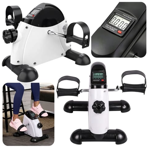 ⁨Mini Rowerek Treningowy Rower Rehabilitacyjny Trenażer Na Ręce I Nogi LCD⁩ w sklepie Wasserman.eu