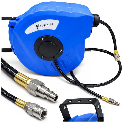 ⁨Wąż Pneumatyczny Zwijany Na Bębnie Automatyczny 24 Bar 8x12mm 10m⁩ w sklepie Wasserman.eu