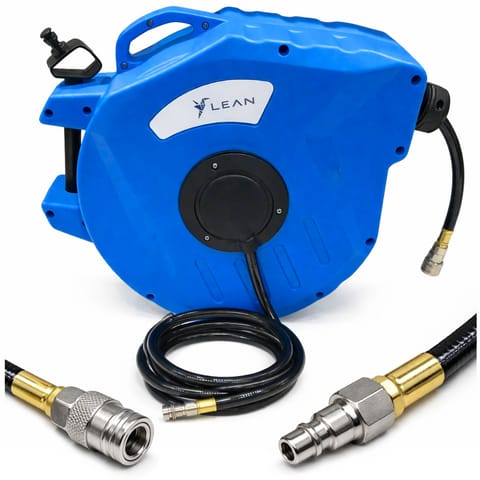 ⁨Wąż Pneumatyczny Zwijany Na Bębnie Automatyczny 24 Bar 8x12mm 20m⁩ w sklepie Wasserman.eu