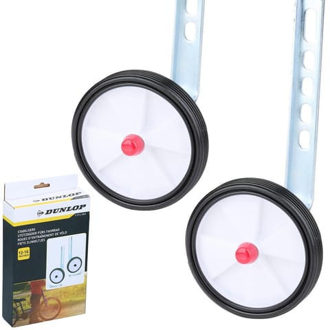 ⁨KÓŁKA PODPOROWE BOCZNE DO ROWERU 12-16" REGULOWANE DUNLOP⁩ w sklepie Wasserman.eu