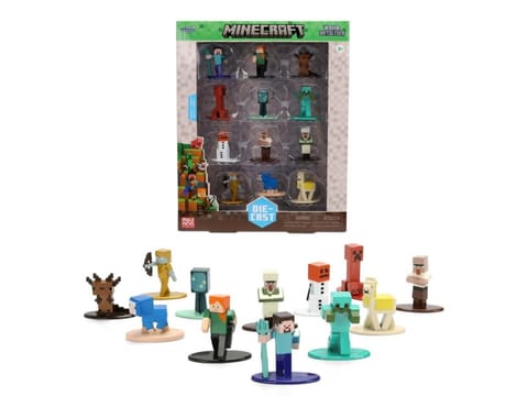 ⁨Jada Minecraft metal fig 12-pak 4cm W17⁩ w sklepie Wasserman.eu