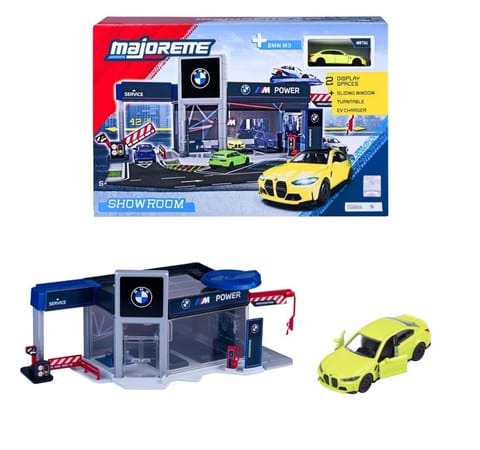 ⁨Majorette BMW Showroom + 1 auto⁩ w sklepie Wasserman.eu