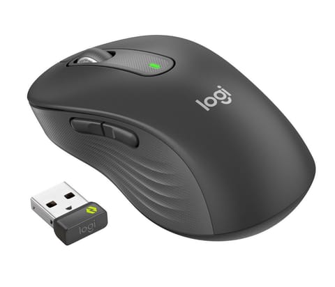 ⁨Logitech Wireless Mouse M650 L for business graphite retail⁩ at Wasserman.eu