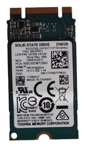 ⁨Lenovo 256GB M.2 2242 PCIe 3.0 SSD⁩ w sklepie Wasserman.eu