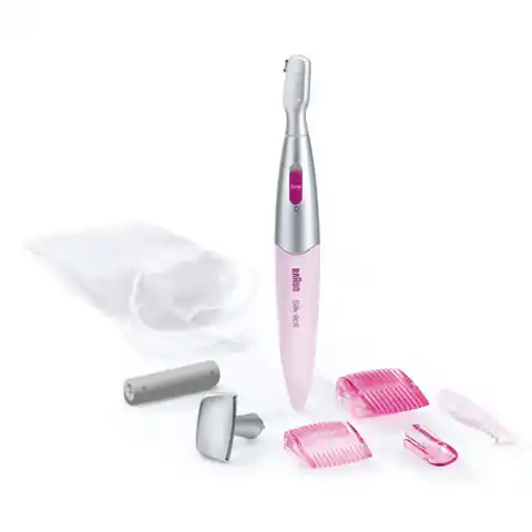 ⁨Braun | Shaver | SilkFinish FG1100 | Operating time (max) min | Number of power levels 1 | AAA | Pink⁩ w sklepie Wasserman.eu