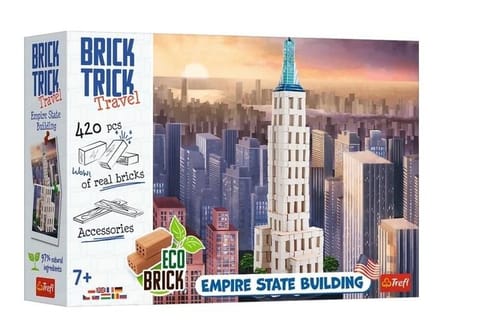 ⁨Brick Trick Travel - Empire State Building TREFL⁩ w sklepie Wasserman.eu