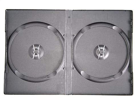 ⁨OMEGA DVD BOX 14MM DOUBLE SIDE-BY-SIDE BLACK⁩ at Wasserman.eu