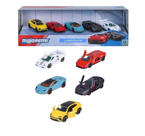 ⁨Majorette Lamborghini 5pak⁩ w sklepie Wasserman.eu