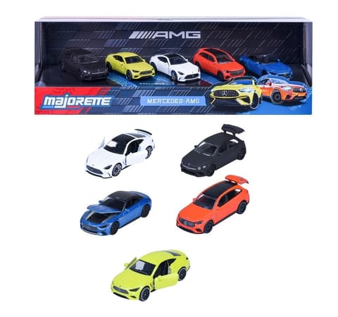 ⁨Majorette Mercedes-AMG 5pak⁩ w sklepie Wasserman.eu