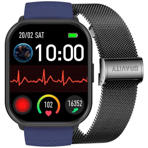 ⁨SMARTWATCH UNISEX GRAVITY GT43-5 - DODATKOWY PASEK (sg054d)⁩ w sklepie Wasserman.eu
