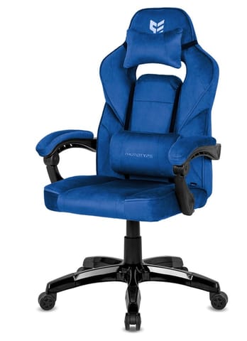 ⁨Fotel obrotowy do biurka TITAN BLUE ALCANTARA BASIC⁩ w sklepie Wasserman.eu