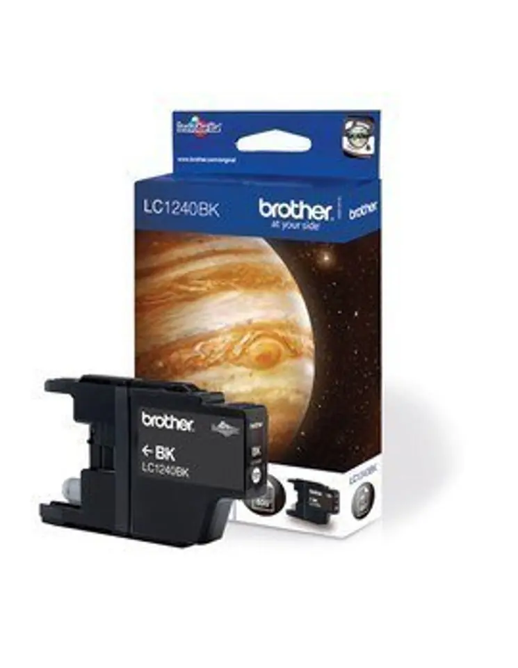 ⁨Tusz Brother czarny LC1240BK=LC-1240BK, 600 str.⁩ w sklepie Wasserman.eu