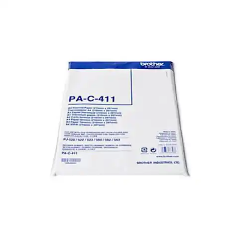⁨Brother PAC411 Thermal paper for PJ663 and PJ673 A4, 100⁩ at Wasserman.eu