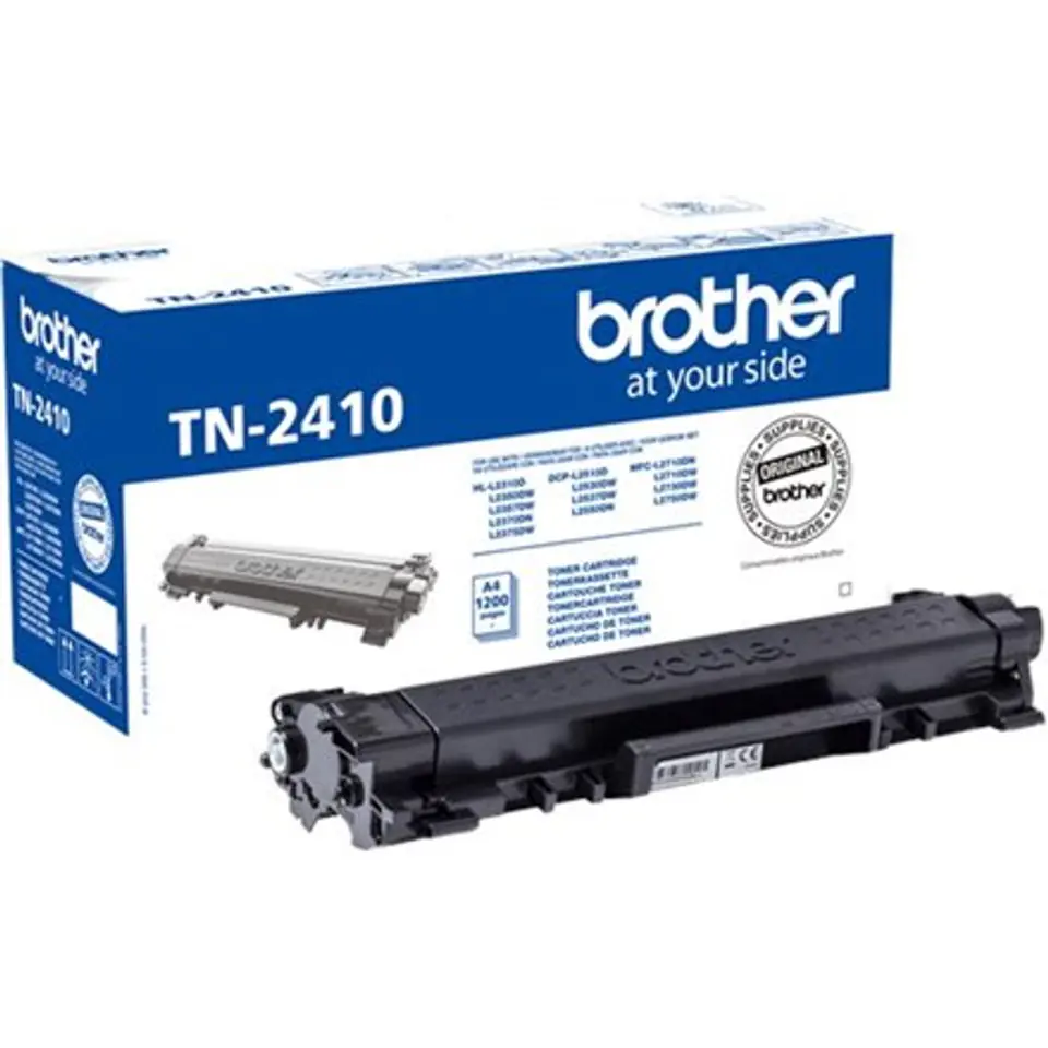 ⁨Brother TN-2410 Toner cartridge, Black⁩ at Wasserman.eu