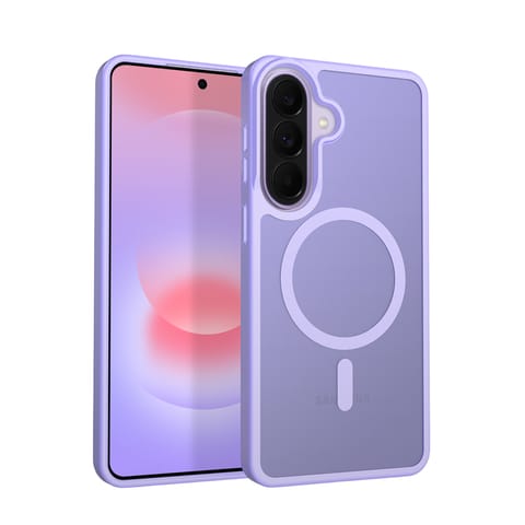 ⁨Crong Hybrid Matte Magnetic - Etui MagSafe Samsung Galaxy A37 / A36 (lawendowy)⁩ w sklepie Wasserman.eu