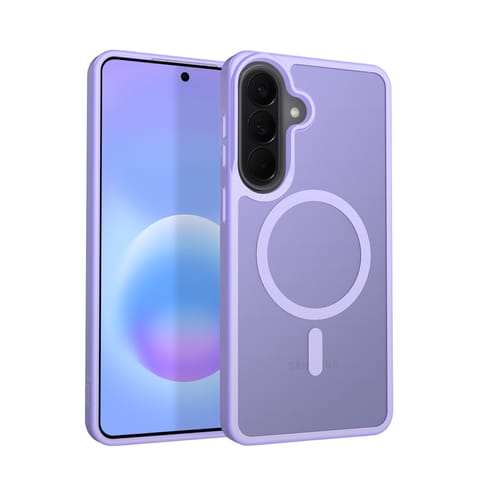 ⁨Crong Hybrid Matte Magnetic - Etui MagSafe Samsung Galaxy A57 (lawendowy)⁩ w sklepie Wasserman.eu