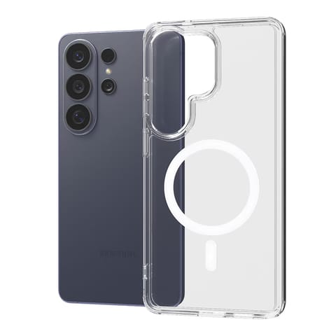⁨Crong Hybrid Clear Magnetic - Etui MagSafe Samsung Galaxy S26 Ultra (przezroczysty)⁩ w sklepie Wasserman.eu