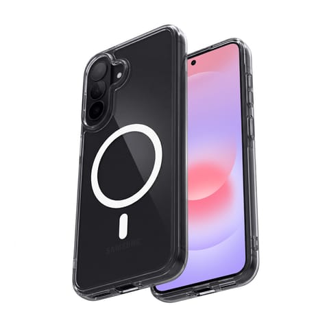 ⁨Crong Hybrid Clear Magnetic - Etui MagSafe Samsung Galaxy A37 / A36 (przezroczysty)⁩ w sklepie Wasserman.eu