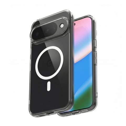 ⁨Crong Hybrid Clear Magnetic - Etui MagSafe Google Pixel 10 / 10 Pro (przezroczysty)⁩ w sklepie Wasserman.eu