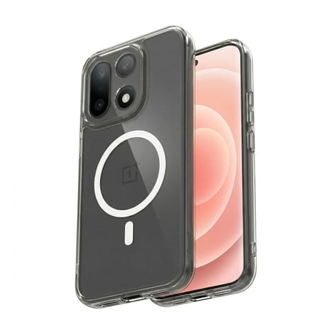 ⁨Crong Hybrid Clear Magnetic - Etui MagSafe OnePlus 15 (przezroczysty)⁩ w sklepie Wasserman.eu