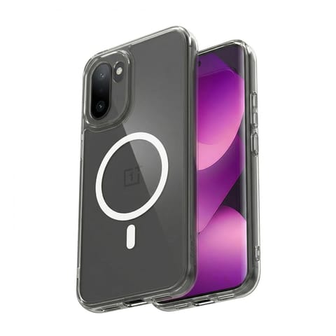 ⁨Crong Hybrid Clear Magnetic - Etui MagSafe OnePlus 15R (przezroczysty)⁩ w sklepie Wasserman.eu