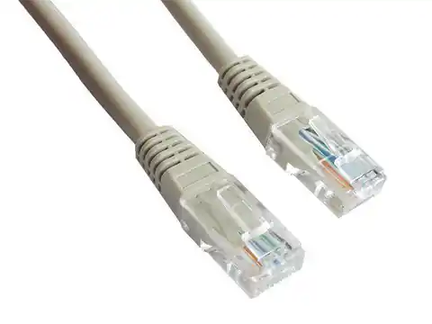 ⁨Gembird PP12-0.25M networking cable Cat5e U/UTP (UTP) Beige⁩ at Wasserman.eu