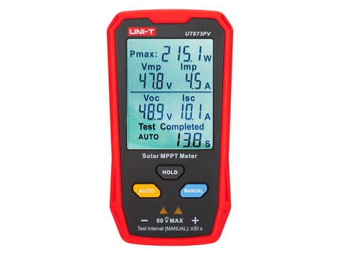 ⁨Miernik UT673PV UNI-T tester mocy paneli słonecznych⁩ w sklepie Wasserman.eu