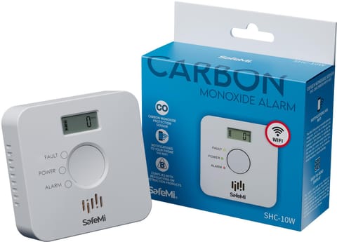 ⁨SAFEMI Czujnik dymu - WiFi - Gwarancja 3 lata SHC-10W⁩ w sklepie Wasserman.eu